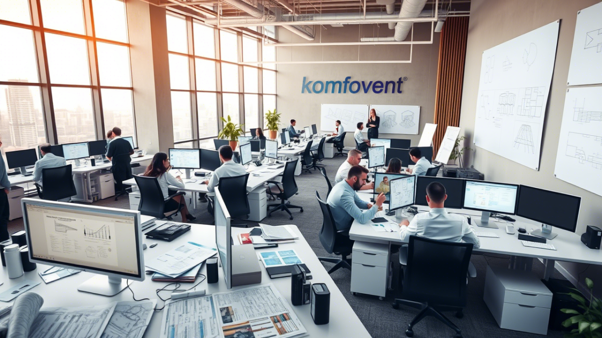 Как работать с BIM-моделями вентиляционных установок KOMFOVENT в Revit
