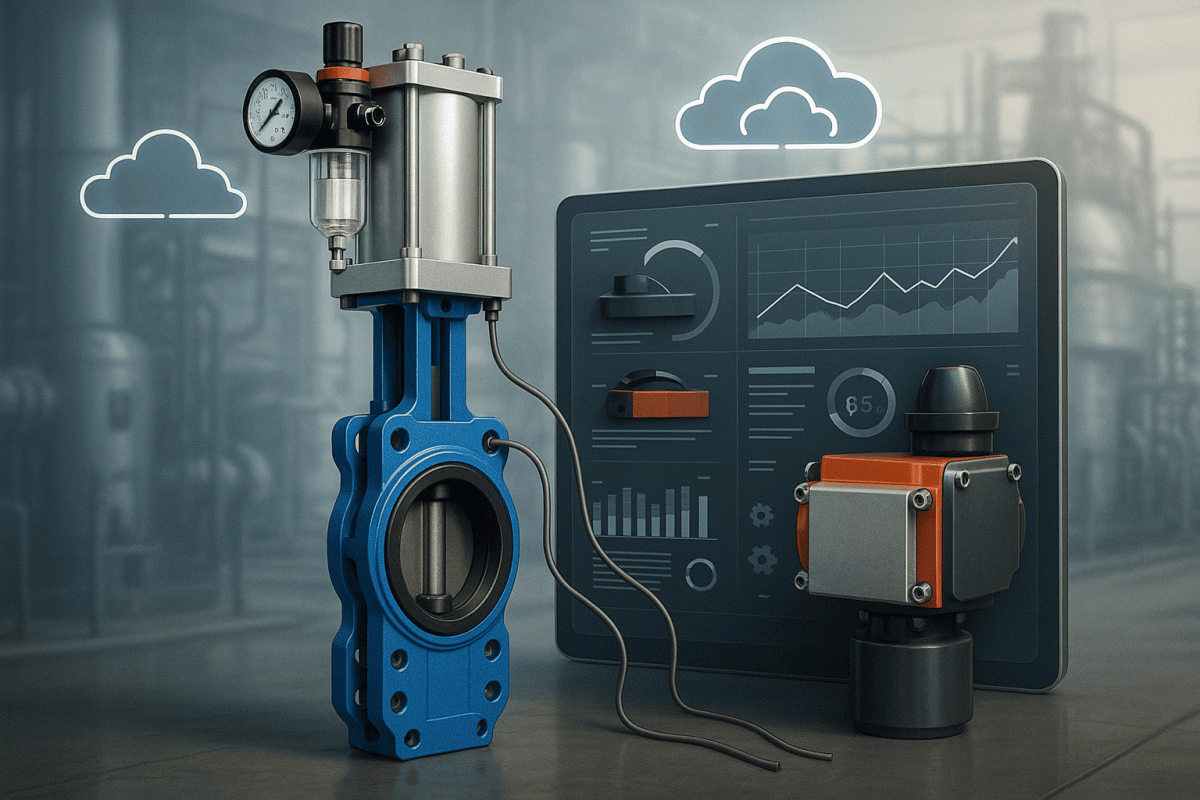 Умный шибер: как шиберные задвижки становятся частью IIoT