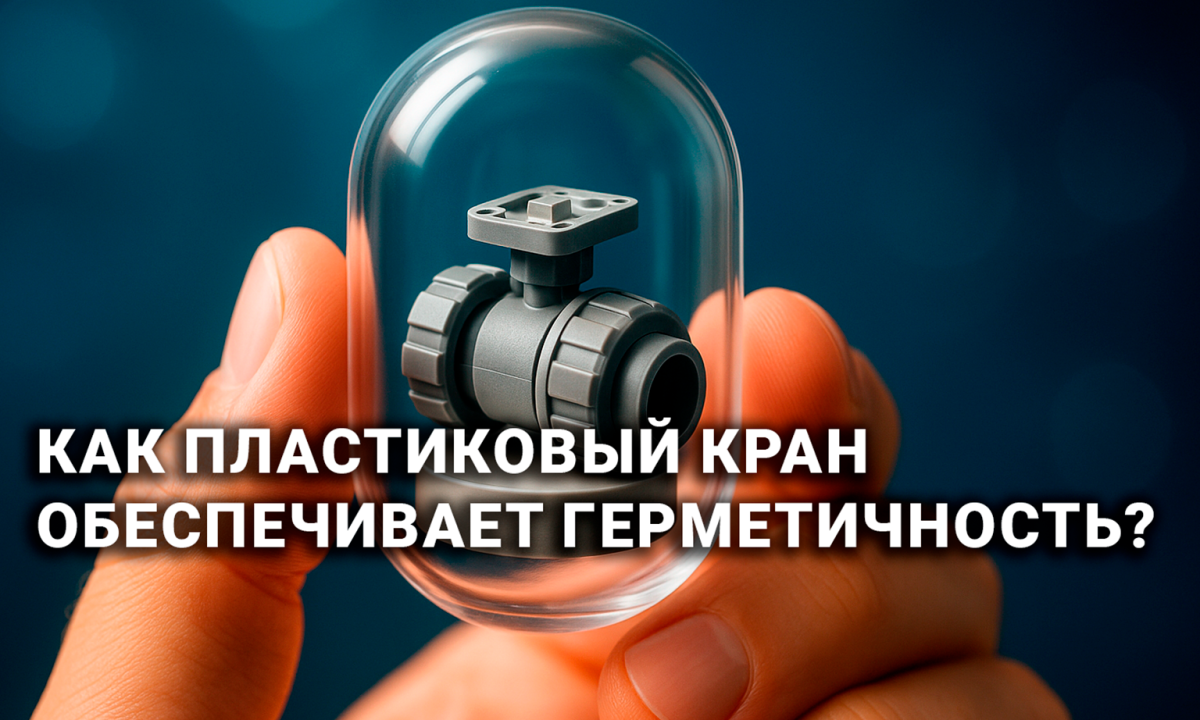 Пластиковый кран с промышленным подходом
