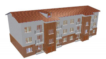 BIM-проект многоквартирного дома (г. Котлас)