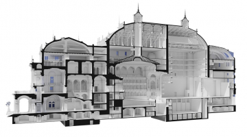 130-летняя история: архитектурные обмеры и моделирование здания оперного театра Венгрии