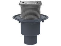 Трап для внутренних помещений сухой сифон HL310Prblue-3000