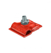 Держатель проводника круглого для фальца