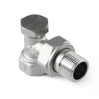 Запорно-регулирующий клапан PRO AQUA угловой LVA (15, 20 мм)