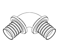 Муфта  угловая RAUTITAN RX