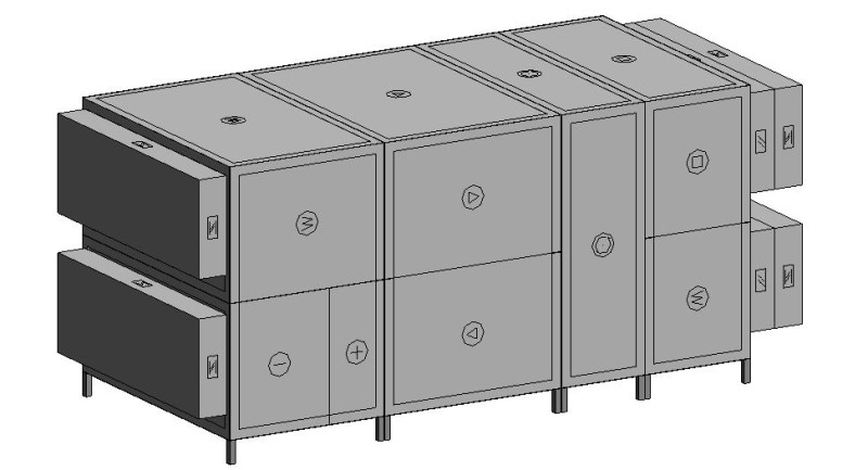 ПВ3 Приточно-вытяжная установка AVMD 7500 (5000/5000 м3/ч)