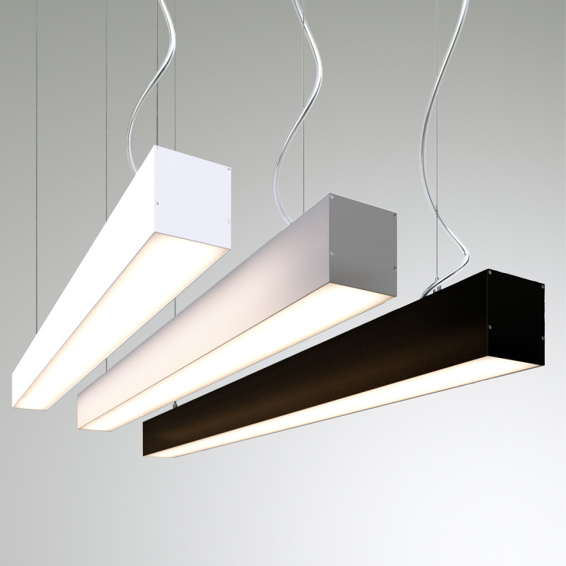Подвесные линейные LED светильники RVE-PLS7070