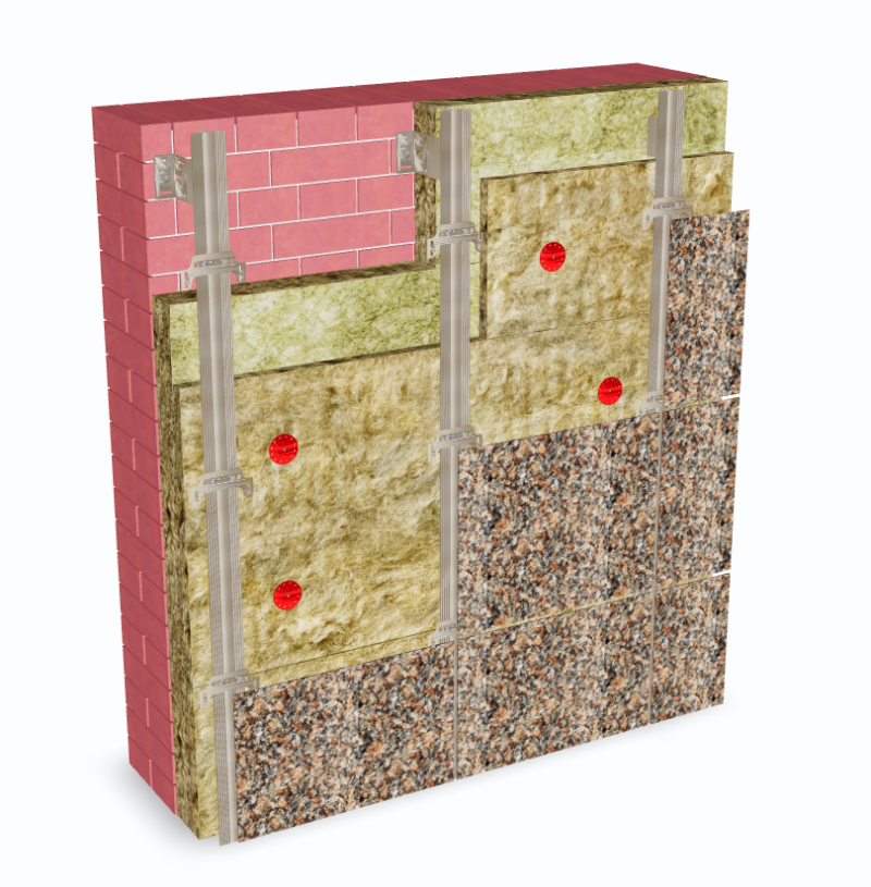 Навесной вентилируемый фасад