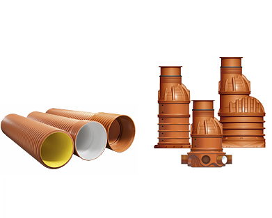 Каталог (Civil 3D) полимерных труб (безнапорных) и колодцев