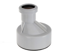 Переходник с ПВХ/ПП на чугун, сталь, свинец HL9/50/1