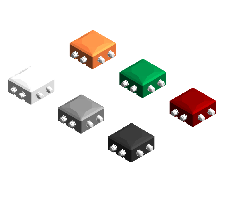 Коробка коммутационная усиленная Гранд-АЯКС IP67/IP66