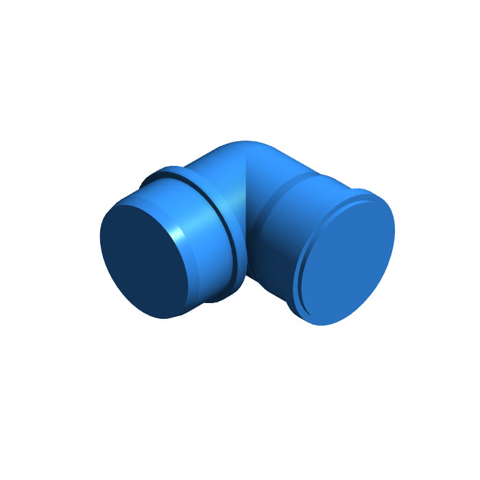 Отвод Sinikon Rain Flow d110 мм угол 87