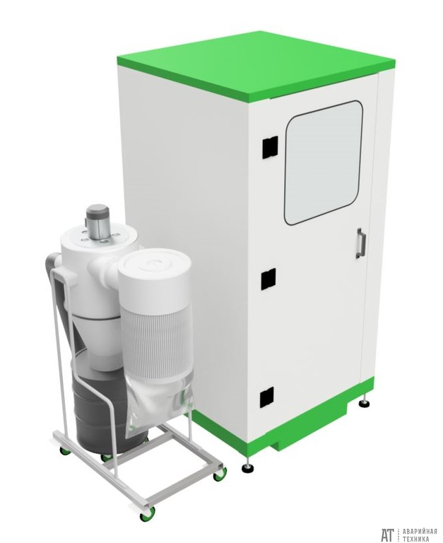 Установка обеспыливания УОК-14-11-Ц