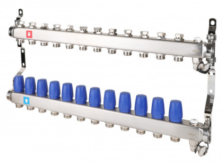 MVI Коллекторная группа с дренажным краном MS-6 12