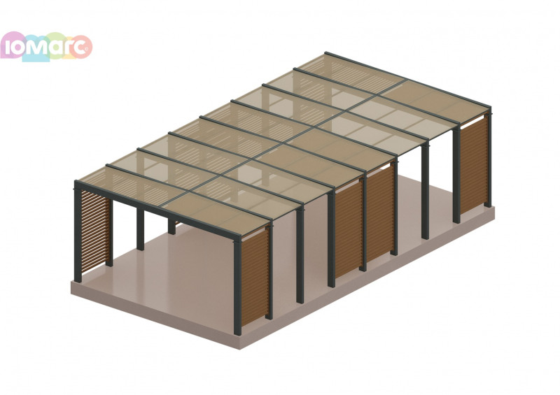 Модульный навес (пергола) 2081