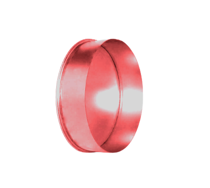 Заглушка круглая - для дымоудаления