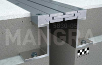 Закладной дефшов 30-100 мм в полу MANGRA 5830