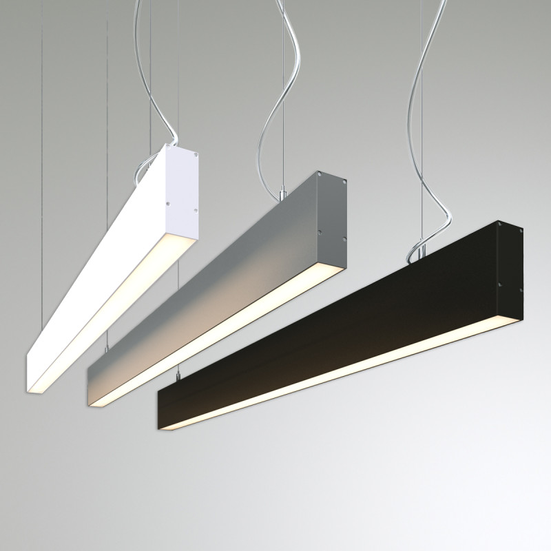 Серия подвесных линейных LED светильников RVE-PLS3590