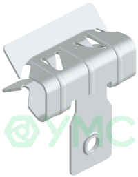 Балочный зажим с резьбой М6 BZ-15-20-M6