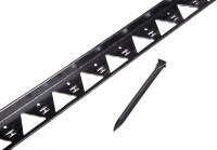 Пластиковый бордюр FlexCurb L-1500 Н-80мм