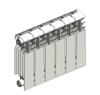 Биметаллический секционный радиатор «РБС-500/95»-6