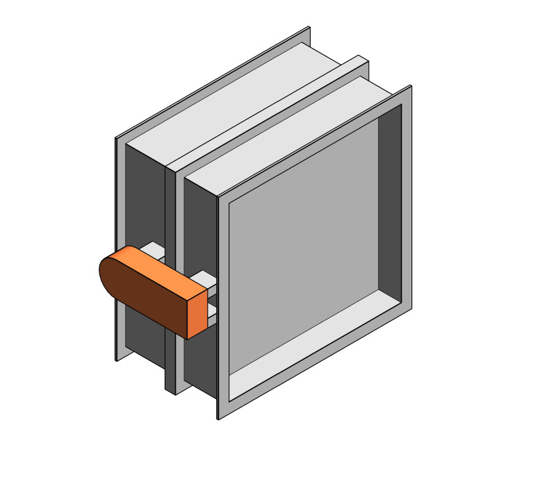 Клапан противопожарный КЛП-2/3-П-(НЗ)-BLF/BF/BLE