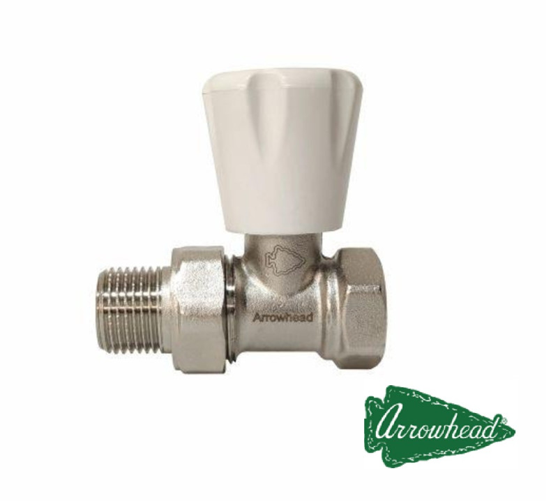 Радиаторный клапан Arrowhead ручной прямой