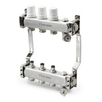 Коллект блок с регулировочн клап PRO AQUA R510.MB 4 отв