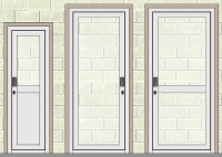 Дверь противопожарная маятниковая ДПММ-Огнедекор-01/60