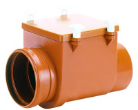 Механический канализационный затвор DN110 HL710