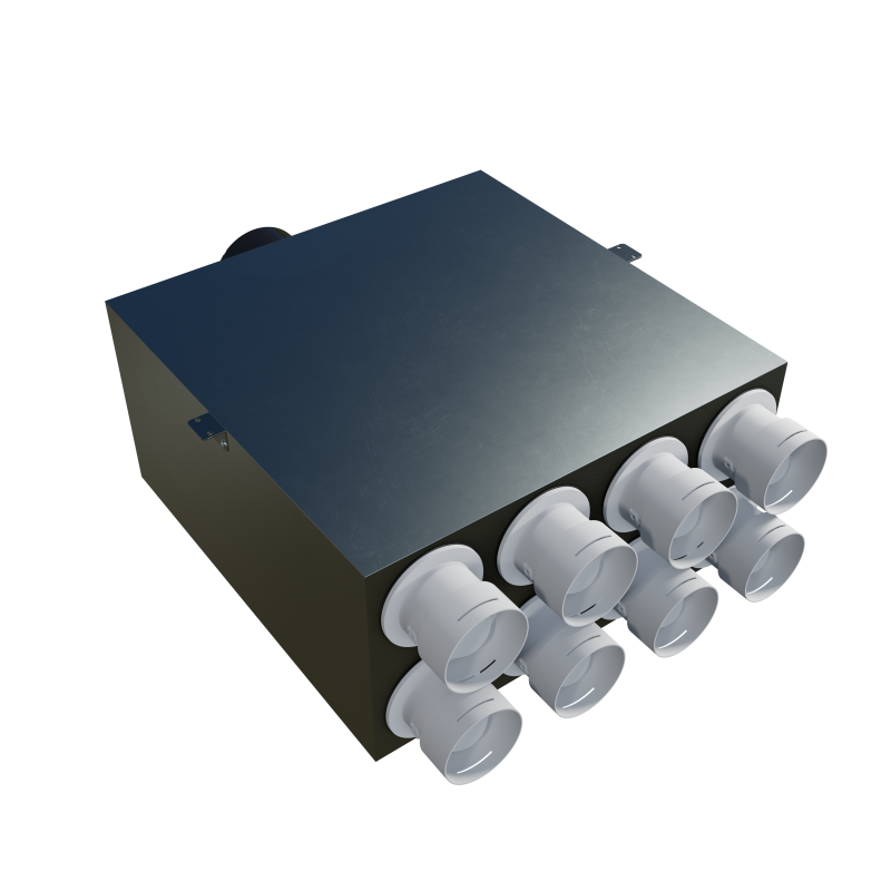 Коллектор DN 160, на 8 выходов DN 75