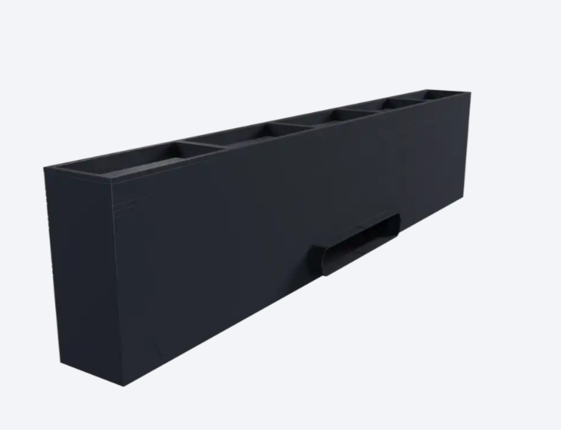 Адаптер внутрипольный 700/80/120 на три входа 132/32