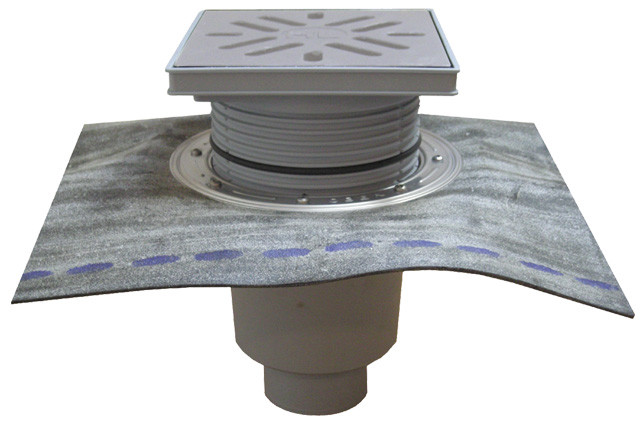 Трап для подвалов и технических помещений DN160 HL616HSW/5