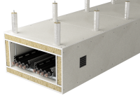 Огнестойкие кабельные короба «ТЕХСТРОНГ С»