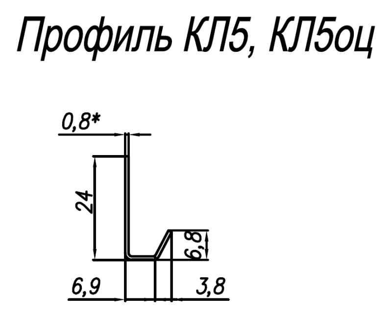 Кляммер КЛ5оц