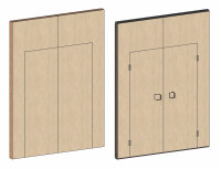 Дверь двойная 7/7 NORMA Concept, 40 дБ