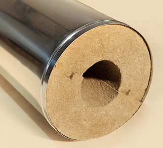 Теплоизоляционные цилиндры LINEWOOL с покрывным слоем