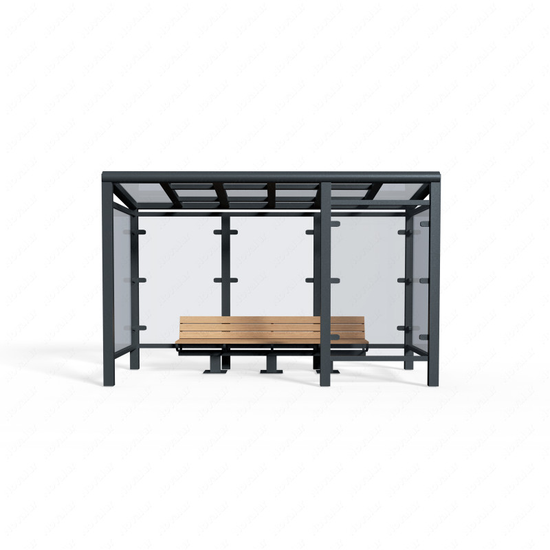 Остановочный павильон "Байкал" ОСТ1025