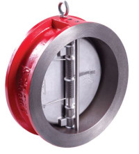 Клапан обратный двухстворчатый красный GROSS DN40-800 PN25