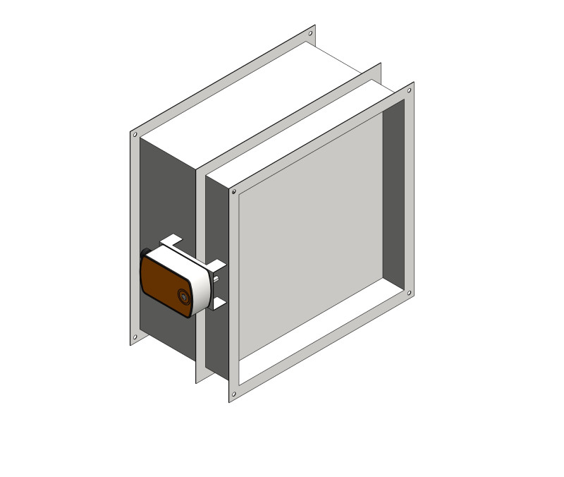 Клапан противопожарный прямоугольный FKS-2M(120)-НЗ