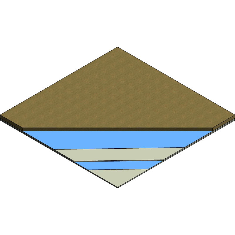 Звукоизоляционная облицовка потолка ПТ-80МВ