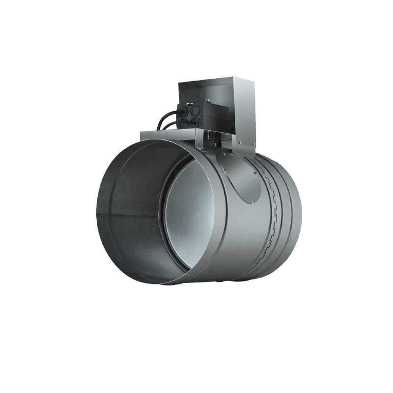 Круглый огнезадерживающий нормально-открытый клапан SHUFT SHFDO