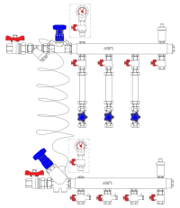 Узел коллекторный MF1-40S-25L-3-15-P(M)A