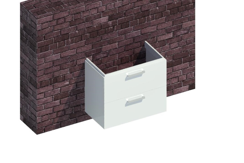 Тумба под раковину MELAR 80 белый