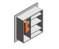 Клапан противопожарный КЛПм-1/2-(НО)-С-(ВН)-BF/BLE