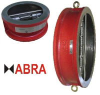 Обратный клапан двустворчатый DN40-1200 ABRA-D122