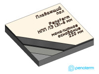 Перекрытие монолит220, Нпп ЛЭ(Э)6, стяжка50, плитка13