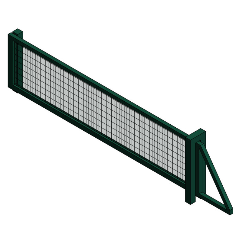 FENSYS/ Откатные ворота GS-FENSE, GS-BARS открывание вправо