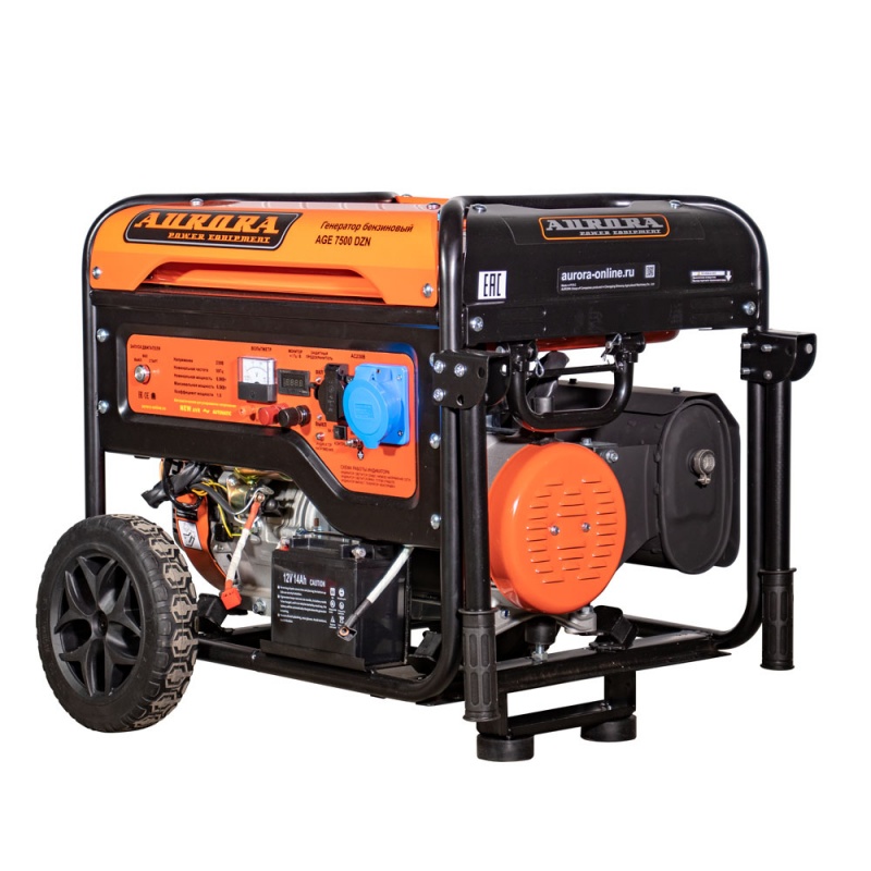 Бензиновый генератор Aurora AGE 7500 DZN