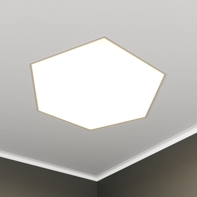 Серия фигурных LED светильников LBX-HEXA-VG